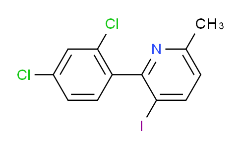 AM32279 | 1361906-79-7 | 2-(2,4-Dichlorophenyl)-3-iodo-6-methylpyridine