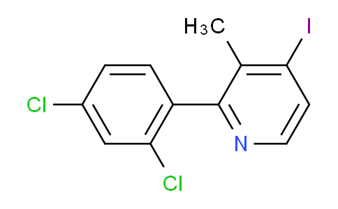 AM32280 | 1361848-30-7 | 2-(2,4-Dichlorophenyl)-4-iodo-3-methylpyridine