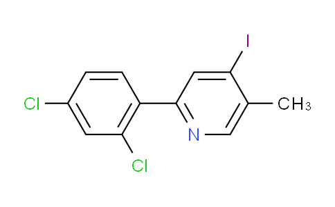 AM32281 | 1361863-08-2 | 2-(2,4-Dichlorophenyl)-4-iodo-5-methylpyridine