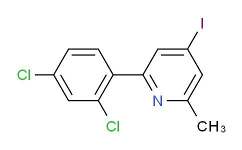 AM32282 | 1361732-24-2 | 2-(2,4-Dichlorophenyl)-4-iodo-6-methylpyridine
