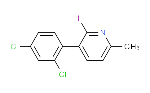 AM32285 | 1361906-88-8 | 3-(2,4-Dichlorophenyl)-2-iodo-6-methylpyridine