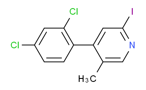 AM32289 | 1361743-90-9 | 4-(2,4-Dichlorophenyl)-2-iodo-5-methylpyridine