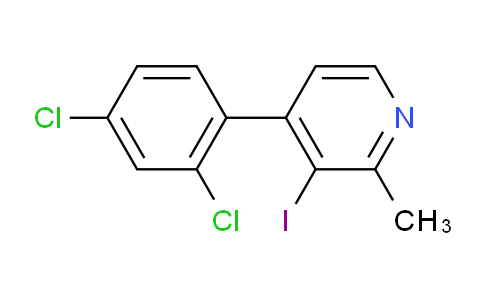 AM32291 | 1361764-13-7 | 4-(2,4-Dichlorophenyl)-3-iodo-2-methylpyridine