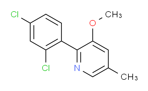 AM32293 | 1361764-40-0 | 2-(2,4-Dichlorophenyl)-3-methoxy-5-methylpyridine