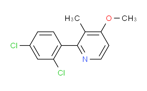AM32295 | 1361744-30-0 | 2-(2,4-Dichlorophenyl)-4-methoxy-3-methylpyridine