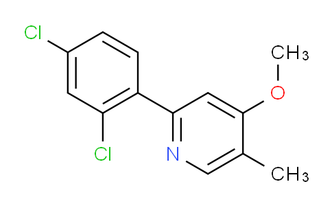 AM32296 | 1361848-68-1 | 2-(2,4-Dichlorophenyl)-4-methoxy-5-methylpyridine