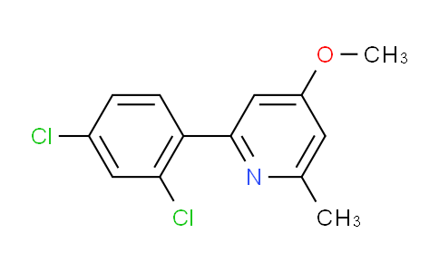 AM32297 | 1361907-30-3 | 2-(2,4-Dichlorophenyl)-4-methoxy-6-methylpyridine