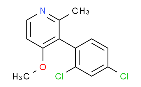 AM32298 | 1361494-26-9 | 3-(2,4-Dichlorophenyl)-4-methoxy-2-methylpyridine