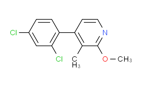 AM32299 | 1361863-74-2 | 4-(2,4-Dichlorophenyl)-2-methoxy-3-methylpyridine