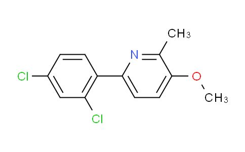 AM32303 | 1361863-82-2 | 6-(2,4-Dichlorophenyl)-3-methoxy-2-methylpyridine