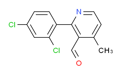 AM32312 | 1361807-11-5 | 2-(2,4-Dichlorophenyl)-4-methylnicotinaldehyde