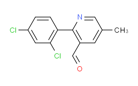 AM32313 | 1361907-43-8 | 2-(2,4-Dichlorophenyl)-5-methylnicotinaldehyde