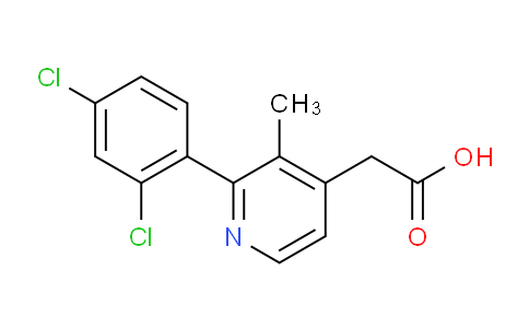 AM32320 | 1361785-79-6 | 2-(2,4-Dichlorophenyl)-3-methylpyridine-4-acetic acid