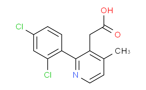 AM32321 | 1361878-85-4 | 2-(2,4-Dichlorophenyl)-4-methylpyridine-3-acetic acid