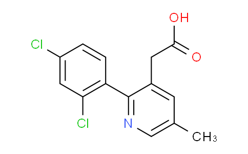 AM32322 | 1361848-86-3 | 2-(2,4-Dichlorophenyl)-5-methylpyridine-3-acetic acid