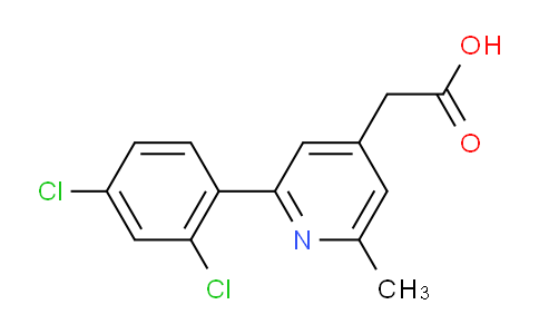 AM32325 | 1361857-58-0 | 2-(2,4-Dichlorophenyl)-6-methylpyridine-4-acetic acid