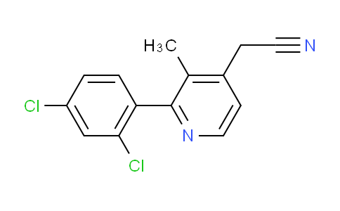 AM32328 | 1361857-66-0 | 2-(2,4-Dichlorophenyl)-3-methylpyridine-4-acetonitrile