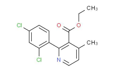 AM32348 | 1361874-21-6 | Ethyl 2-(2,4-dichlorophenyl)-4-methylnicotinate