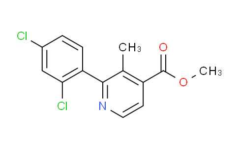 AM32352 | 1361829-71-1 | Methyl 2-(2,4-dichlorophenyl)-3-methylisonicotinate