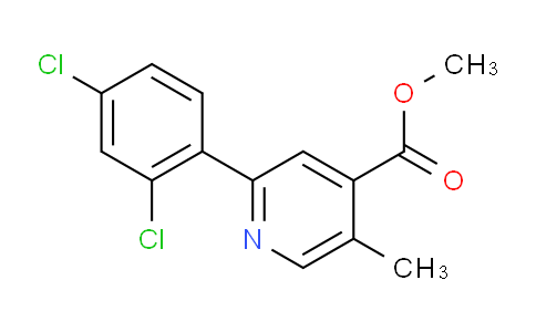 AM32353 | 1361681-15-3 | Methyl 2-(2,4-dichlorophenyl)-5-methylisonicotinate