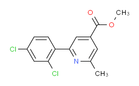 AM32354 | 1361893-34-6 | Methyl 2-(2,4-dichlorophenyl)-6-methylisonicotinate