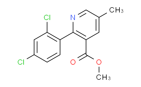 AM32357 | 1361718-90-2 | Methyl 2-(2,4-dichlorophenyl)-5-methylnicotinate