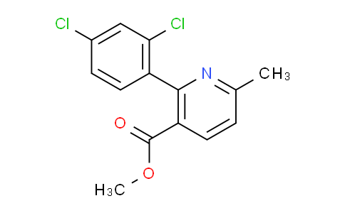 AM32358 | 1361744-92-4 | Methyl 2-(2,4-dichlorophenyl)-6-methylnicotinate