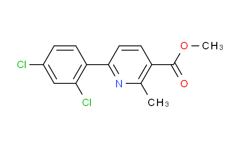 AM32359 | 1361863-40-2 | Methyl 6-(2,4-dichlorophenyl)-2-methylnicotinate