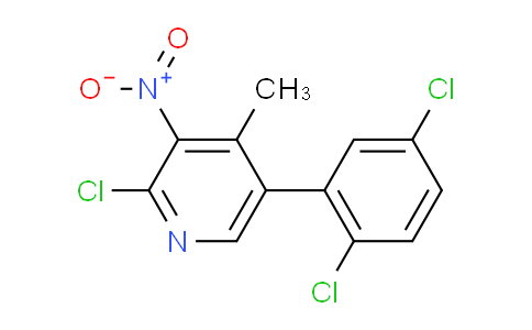 AM32374 | 1361745-52-9 | 2-Chloro-5-(2,5-dichlorophenyl)-4-methyl-3-nitropyridine
