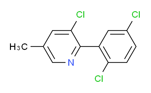 AM32376 | 1361875-15-1 | 3-Chloro-2-(2,5-dichlorophenyl)-5-methylpyridine