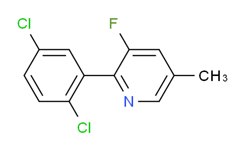 AM32387 | 1361859-79-1 | 2-(2,5-Dichlorophenyl)-3-fluoro-5-methylpyridine