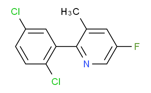 AM32389 | 1361728-70-2 | 2-(2,5-Dichlorophenyl)-5-fluoro-3-methylpyridine