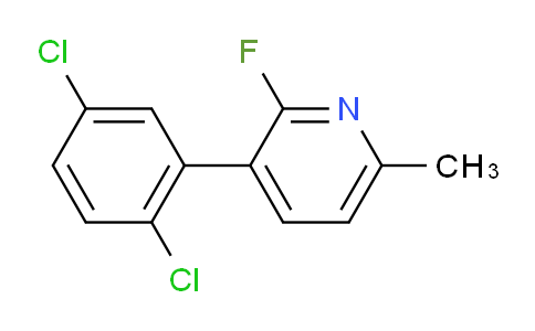 AM32393 | 1361875-65-1 | 3-(2,5-Dichlorophenyl)-2-fluoro-6-methylpyridine