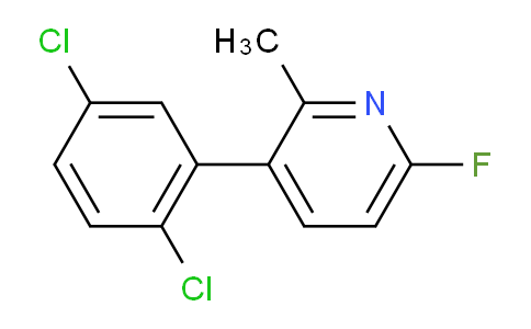 AM32394 | 1361772-86-2 | 3-(2,5-Dichlorophenyl)-6-fluoro-2-methylpyridine