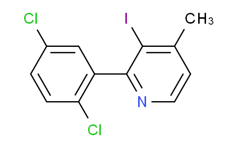 AM32398 | 1361780-49-5 | 2-(2,5-Dichlorophenyl)-3-iodo-4-methylpyridine
