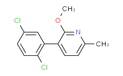 3-(2,5-Dichlorophenyl)-2-methoxy-6-methylpyridine