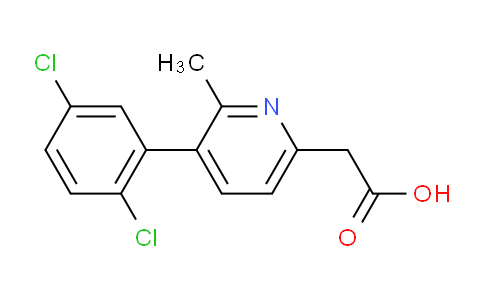 AM32425 | 1361781-84-1 | 3-(2,5-Dichlorophenyl)-2-methylpyridine-6-acetic acid