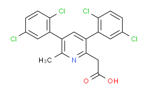 AM32427 | 1361860-22-1 | 3,5-Bis(2,5-dichlorophenyl)-6-methylpyridine-2-acetic acid