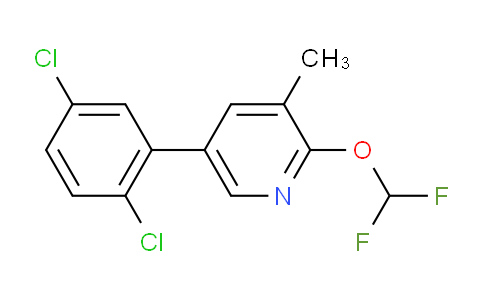 AM32434 | 1361911-65-0 | 5-(2,5-Dichlorophenyl)-2-(difluoromethoxy)-3-methylpyridine