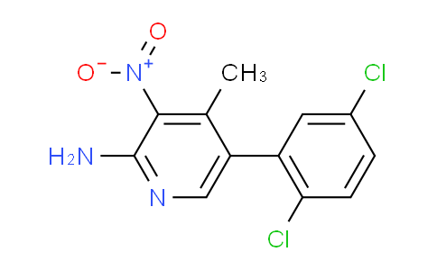 AM32436 | 1361803-35-1 | 2-Amino-5-(2,5-dichlorophenyl)-4-methyl-3-nitropyridine
