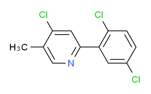 AM32443 | 1361773-95-6 | 4-Chloro-2-(2,5-dichlorophenyl)-5-methylpyridine