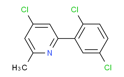 AM32444 | 1361861-73-5 | 4-Chloro-2-(2,5-dichlorophenyl)-6-methylpyridine