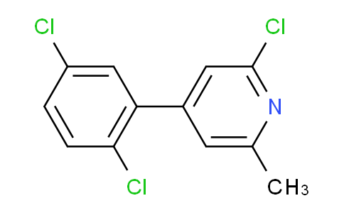 2-Chloro-4-(2,5-dichlorophenyl)-6-methylpyridine