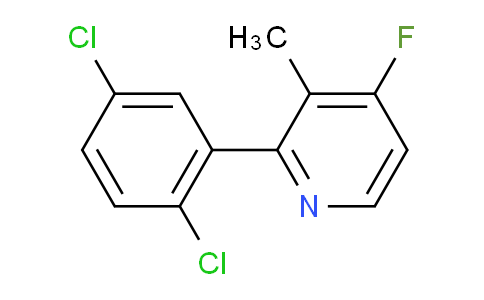 AM32451 | 1361778-49-5 | 2-(2,5-Dichlorophenyl)-4-fluoro-3-methylpyridine