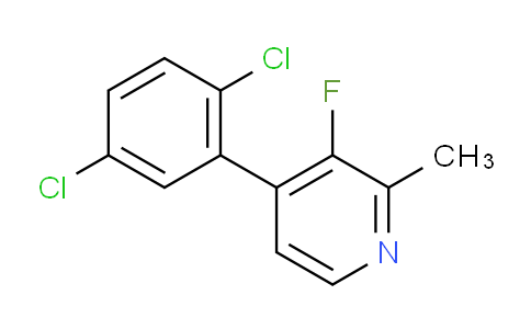 AM32458 | 1361681-01-7 | 4-(2,5-Dichlorophenyl)-3-fluoro-2-methylpyridine