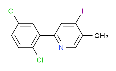 AM32461 | 1803973-05-8 | 2-(2,5-Dichlorophenyl)-4-iodo-5-methylpyridine