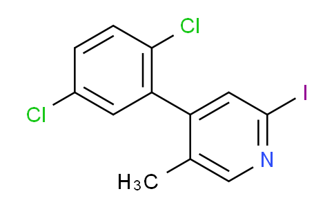 AM32469 | 1361681-93-7 | 4-(2,5-Dichlorophenyl)-2-iodo-5-methylpyridine