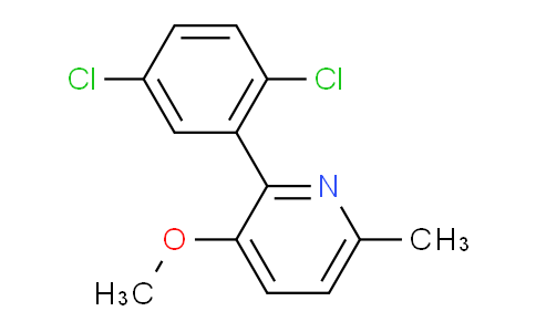 AM32474 | 1361805-76-6 | 2-(2,5-Dichlorophenyl)-3-methoxy-6-methylpyridine