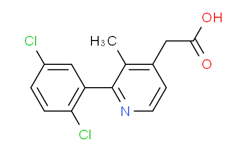 AM32500 | 1361716-33-7 | 2-(2,5-Dichlorophenyl)-3-methylpyridine-4-acetic acid