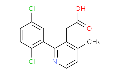 AM32501 | 1361766-11-1 | 2-(2,5-Dichlorophenyl)-4-methylpyridine-3-acetic acid